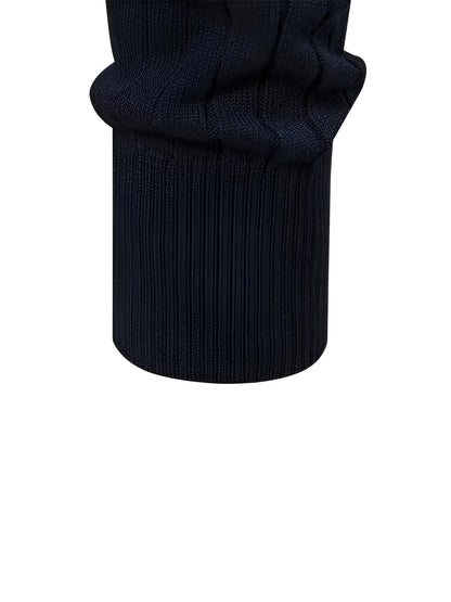 Pull col montant zippé – Élégance & Confort