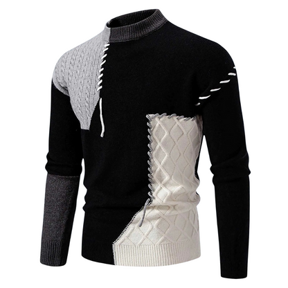 Alexander™ | Pull patchwork moderne