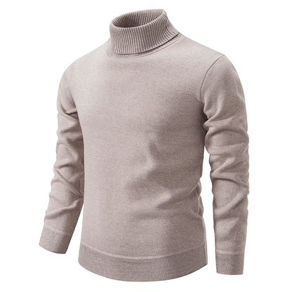 Pull à Col Roulé Classique pour Homme – Élégance & Confort