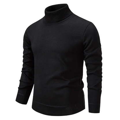 Pull à Col Roulé Classique pour Homme – Élégance & Confort